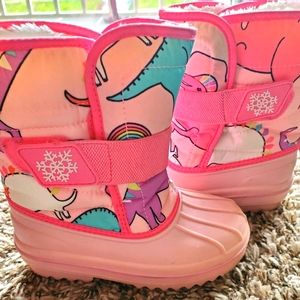 Toddler dinosaur boots